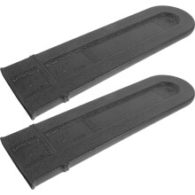2Stk Kettensäge Führschienen Schutzhaube Sägeblatt Scheide