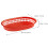 6 Stk. Hamburger Couchtisch Tablett Tabletts Rot 2