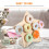 Hölzerner Donut Display Multifunktionaler Dessert Halter Süßtisch 9