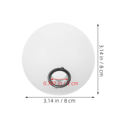 2Stk. Globe Leuchte: G9 Kugel Für Tischlampen Mit Diffusor 2