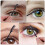 50Stk Multifunktion Einseitige Für Augenbrauen Make-up 9