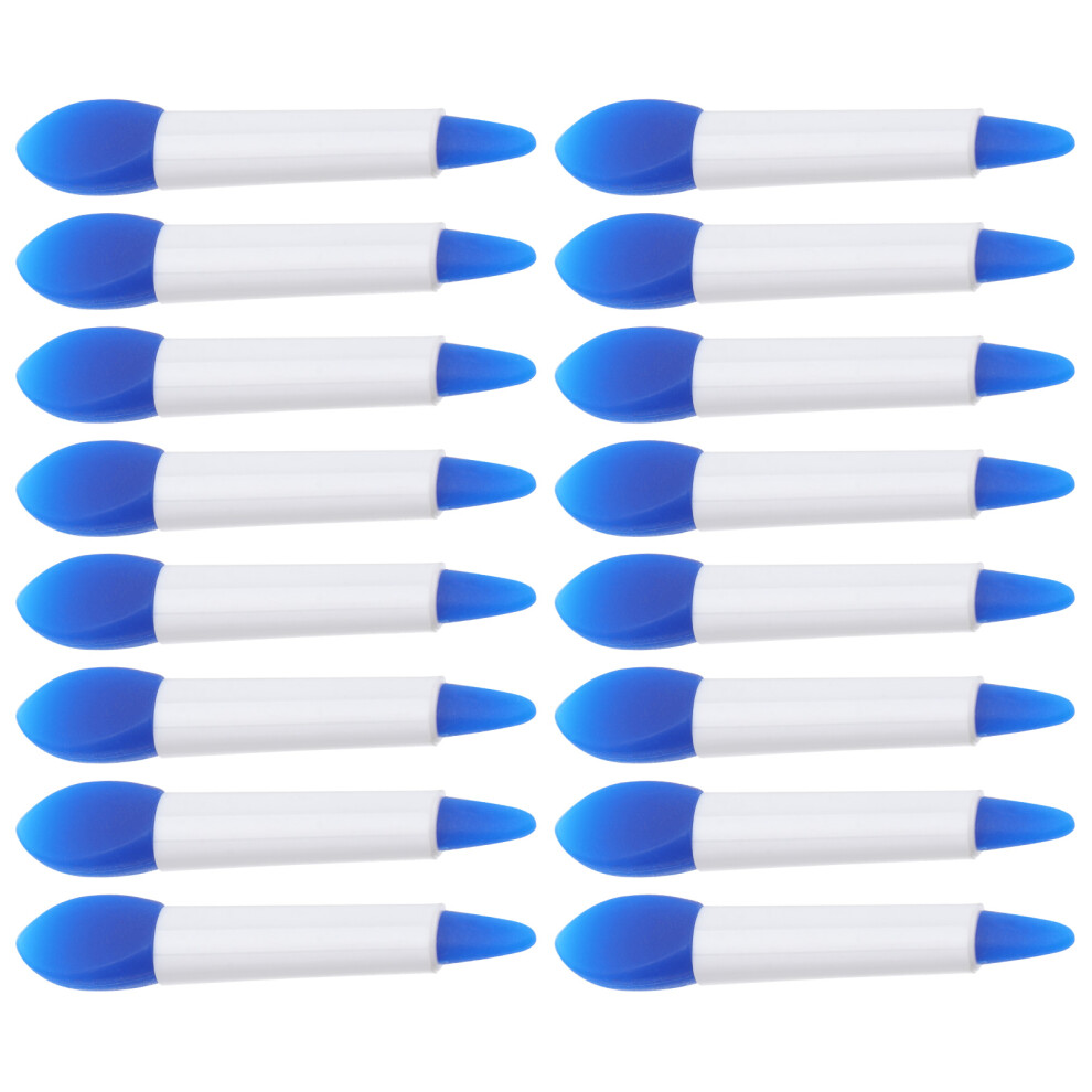 Happyyami Blue 1Set Silicone Lipstick Brush Ps Handle Professional Makeup Tool
