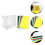 1 Set Led Studio Mini Klappbarer Doppelter Lichtstreifen 6 4