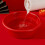 Lavabo Portátil De Plástico Rojo Con Carácter Xi Para 4
