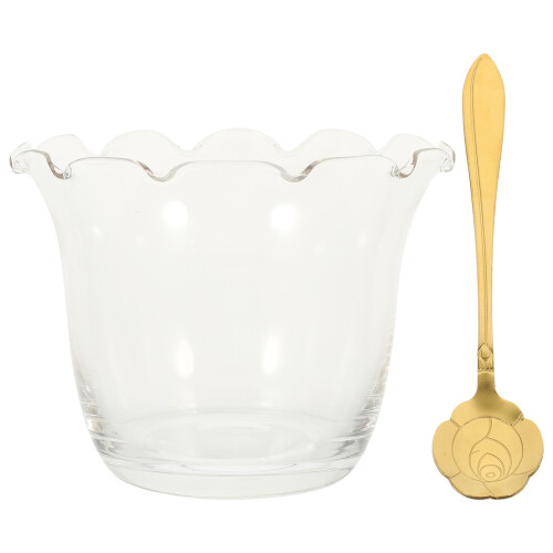 Juego De De Vidrio , Para Y Yogur 1