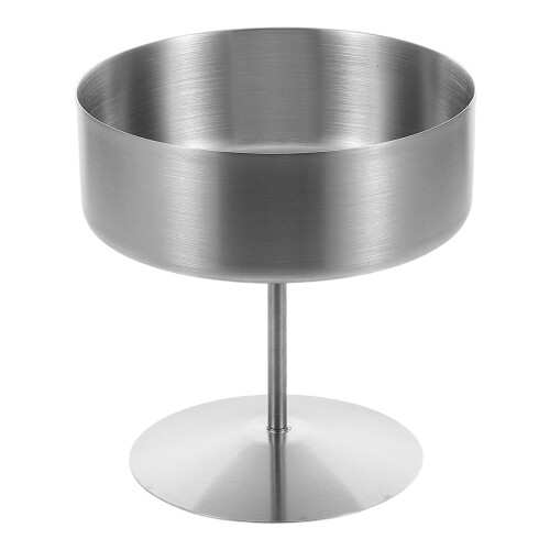 Vaso Con Pie Para 400 Ml Acero Inoxidable