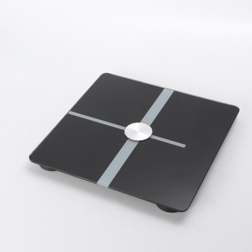 1 Báscula Electrónica De Peso Y Corporal Led Negro 2