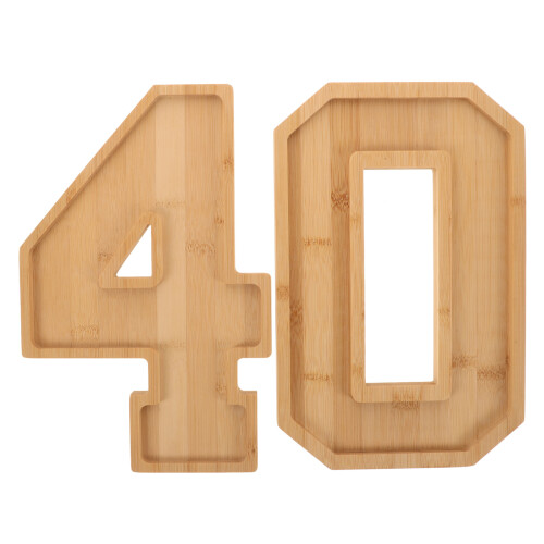 2 Juegos Charcutería Rellenable Número 40 Para Decoración