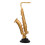 Creatieve Gouden Saxofoon Beeldje Van Synthetisch Hars 1