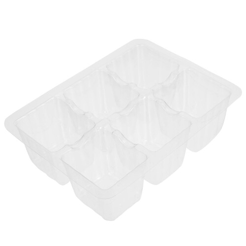 10St Plastic Kweekpot Transparante Zaailinghouder Voor