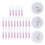 25 Pièces 2G Colle Pour Capsules À Ongles Super 5