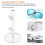 Duurzaam Transparant Plastic Eyewear Organizer En Display Rack 6