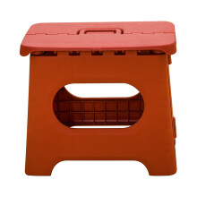 1 Pezzo Sgabello Pieghevole Portatile Per Casa Ufficio Bagno Rosso