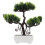 1 Pezzo Artificiale Albero Finto Decorazione Verde 5