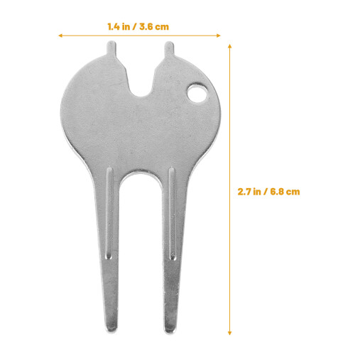 6 Golfs Divot Reparatie Tool Fairway Benodigdheden 2
