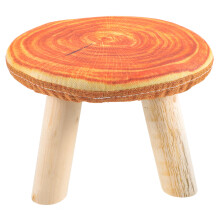 Wood Home Runder Niedriger Kinderhocker Für Süßes Sofa