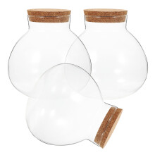 3St Versiegelte Glasflasche Mit Für Microlandschaft