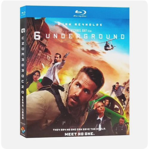 6 Underground (2019) 1 Disc 1080P BD All Region