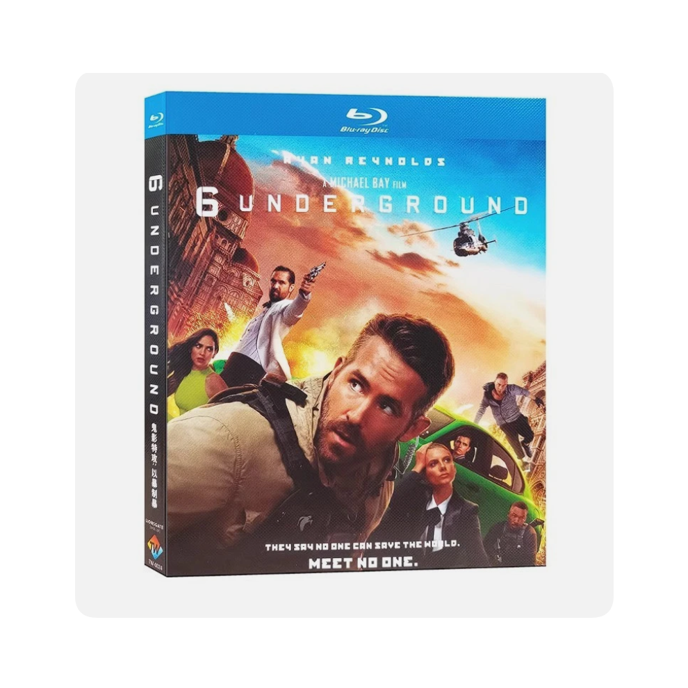 6 Underground (2019) 1 Disc 1080P BD All Region