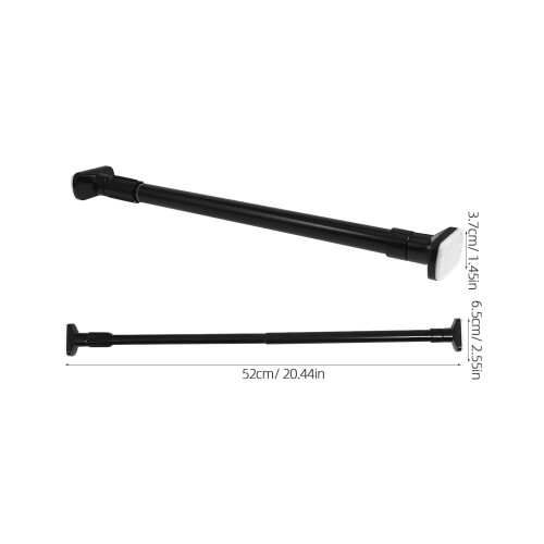 Multipurpose Stahl Teleskop Duschvorhangstange Für Garderobe 1