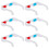 30Stk Einweg 3D Brille Papp Anaglyphen 9