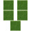 5Stk Künstlicher Rasen Mikro Landschaft Grasmatte Quadratisch 9