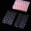 20 Blatt Transparente Jelly Klebestreifen Rosa 4