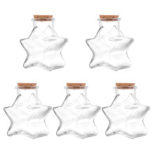 5 Stks Transparante Flessen Met Voor Home Decor En