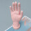 Nail Art Oefenhand Handmodel Beweegbare Vingers 6