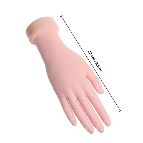 Nail Art Oefenhand Handmodel Beweegbare Vingers 2