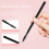 15Pcs Portable Makeup Brush Set Black Plastic Cosmetic Beauty Tools 2