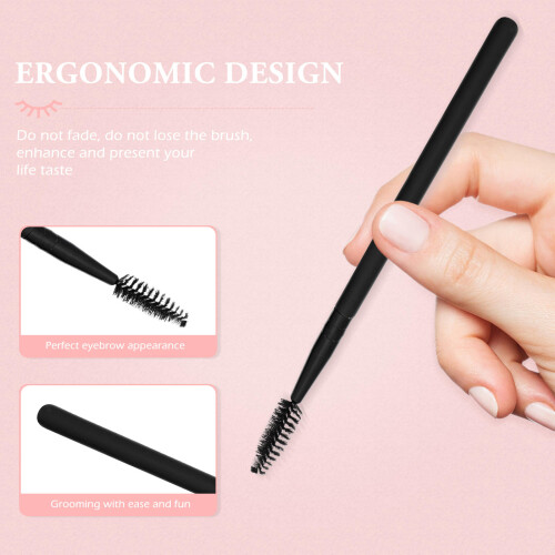 15Pcs Portable Makeup Brush Set Black Plastic Cosmetic Beauty Tools 1