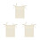 3 Stuks Multifunctionele Hangorganizer Pouch Opbergzak 4
