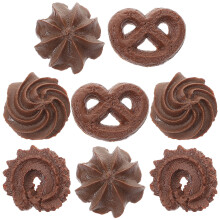 8St Decoratieve Kunstmatige Koekjes Rekwisieten Levensechte Modellen