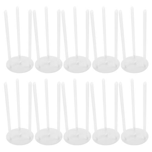 10 Sets Multi-Laags Cake Ondersteuningsframe Voor Cake Tiers