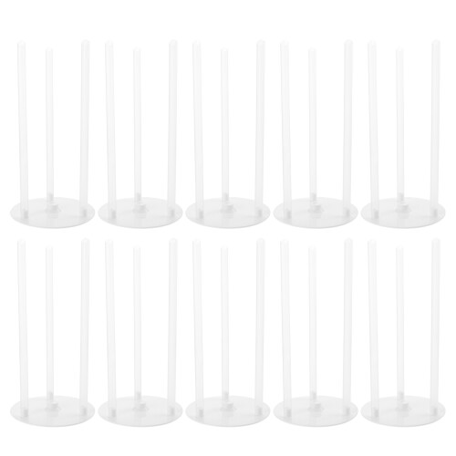10 Sets Multi-Laags Cake Ondersteuningsframe Voor Cake Tiers 2