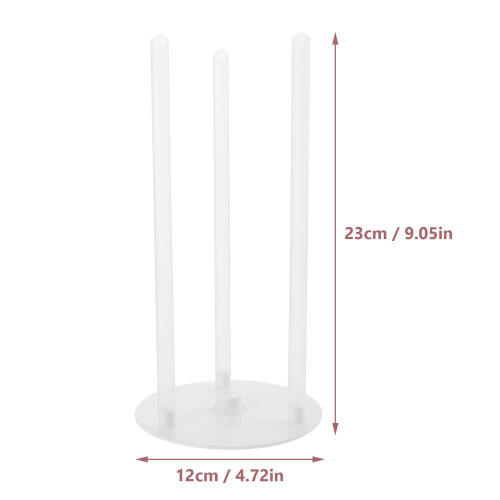 10 Sets Multi-Laags Cake Ondersteuningsframe Voor Cake Tiers 1