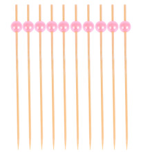 300 Stks Handgemaakte Cocktailprikkers Fruitprikkers Roze