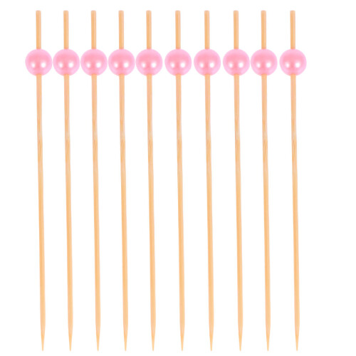 300 Stks Handgemaakte Cocktailprikkers Fruitprikkers Roze