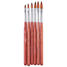 6 Stuks Manicure Pens Diy Tekenen Voor Thuis En Bruin