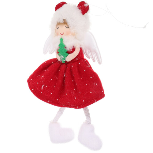 2 Stuks Elf Angel Hanger Kerstversiering
