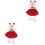2 Stuks Elf Angel Hanger Kerstversiering 5