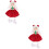 2 Stuks Elf Angel Hanger Kerstversiering 8