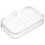 1Pc Translucent Soap Case With Drain Tray For Bathroom Kitchen 3