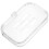 1Pc Translucent Soap Case With Drain Tray For Bathroom Kitchen 10