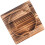 Heatproof Mat Casserole Wood Tray Multi 1set 1