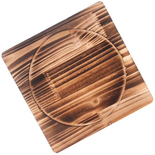 Heatproof Mat Casserole Wood Tray Multi 1set