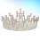 Accessoire Gâteau Couronne Argent Perles Strass Chic 6