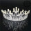 Accessoire Gâteau Couronne Argent Perles Strass Chic 10