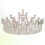 Accessoire Gâteau Couronne Argent Perles Strass Chic 3
